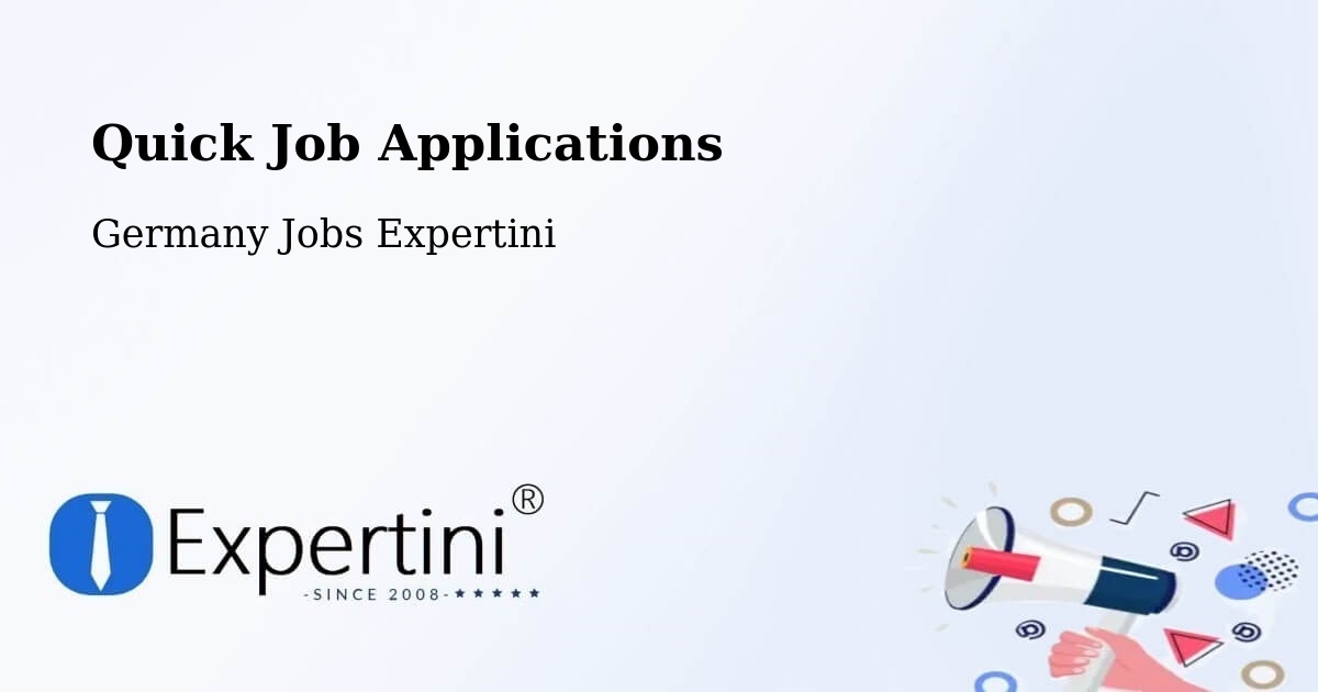 Quick Apply Feature – Varel - Germany Jobs Expertini