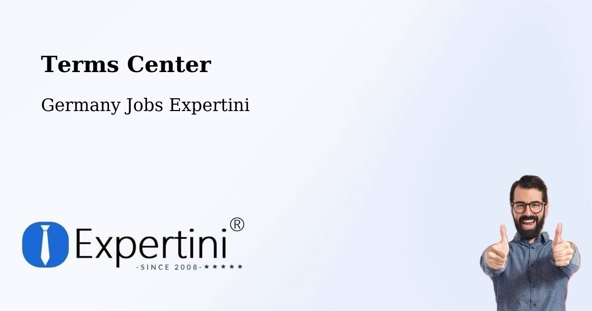 Terms of Service – Varel - Germany Jobs Expertini